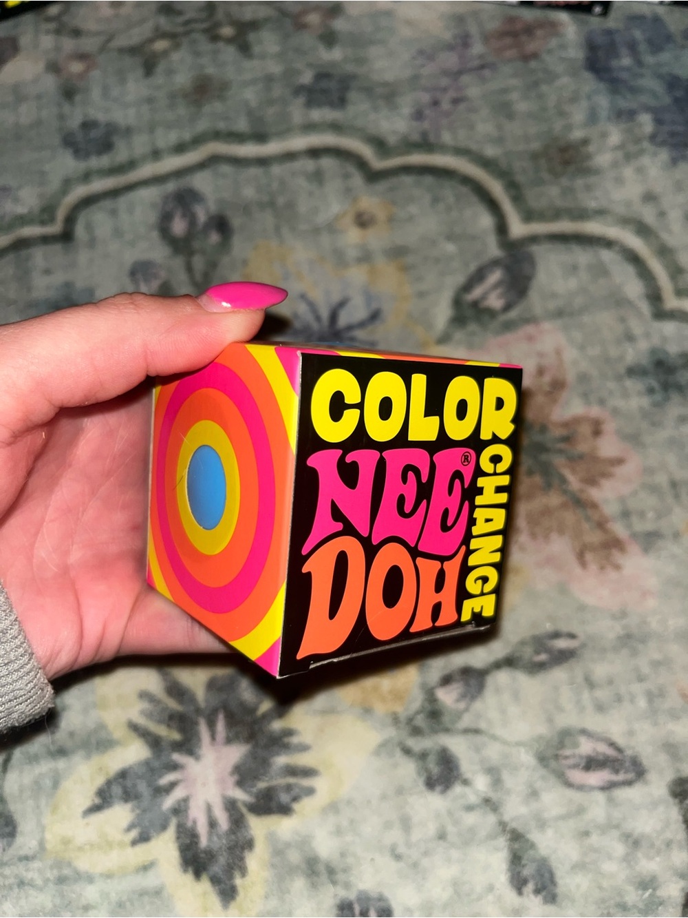 Needoh Color Change Stress Ball - BLUE